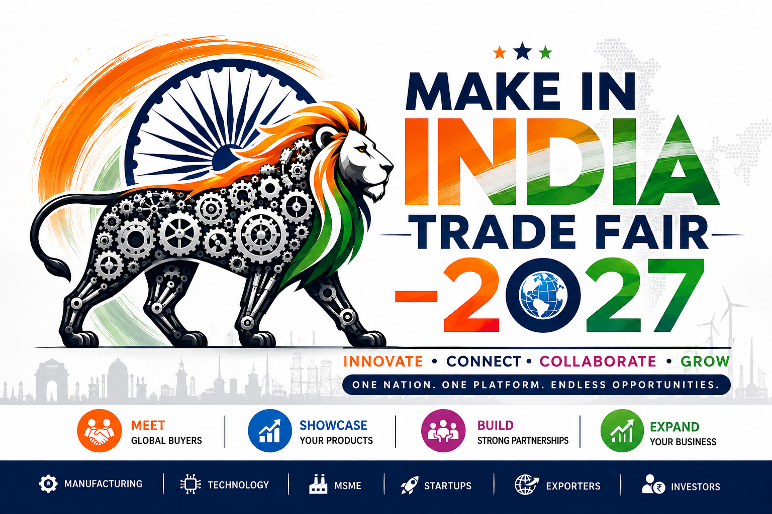 create Make in India Trade Fair -2027 image