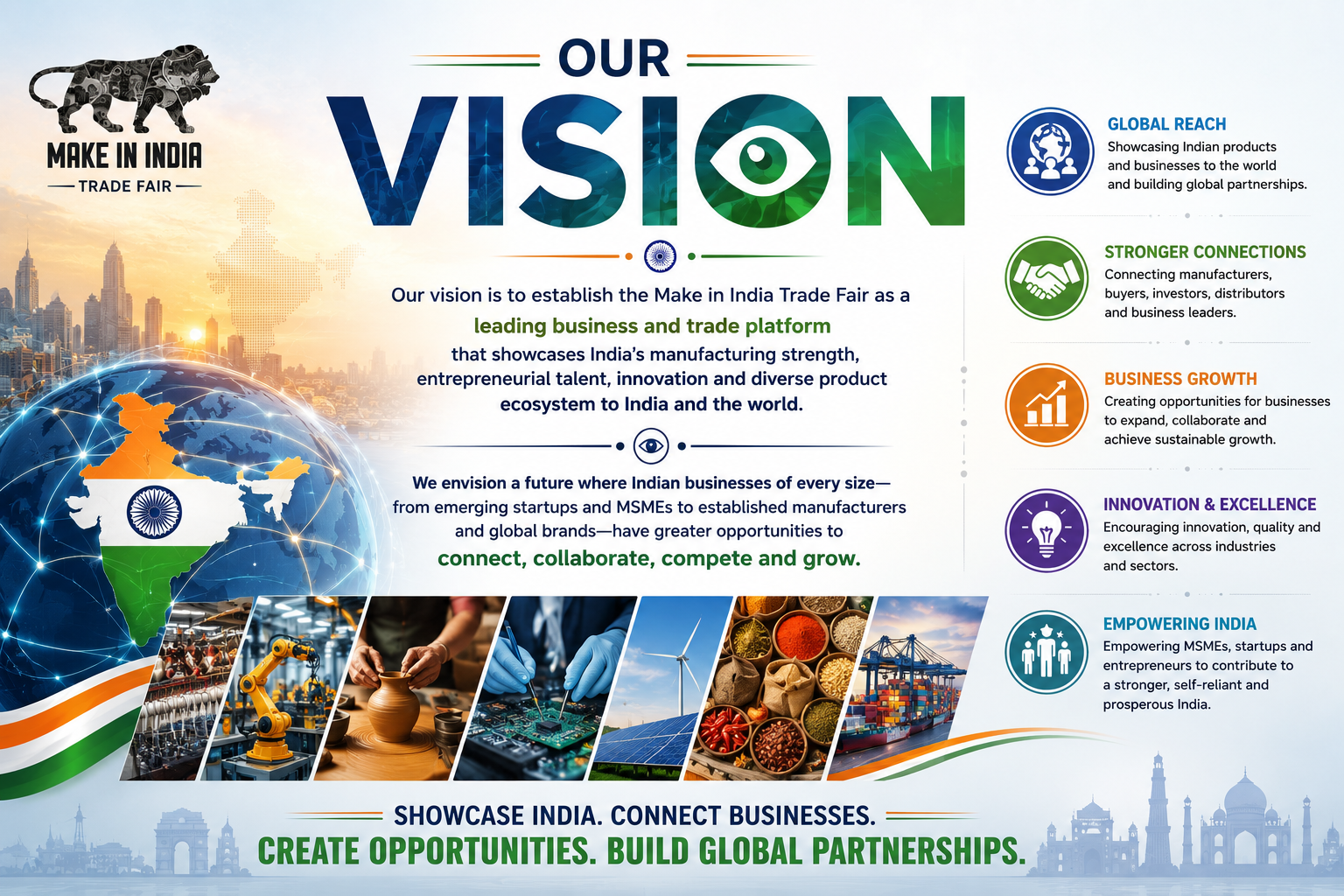 make in india trade fair vission